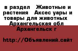  в раздел : Животные и растения » Аксесcуары и товары для животных . Архангельская обл.,Архангельск г.